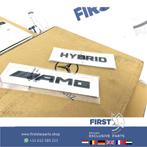 Mercedes HYBRID + AMG ACHTERKLEP BADGE SET origineel Mercede
