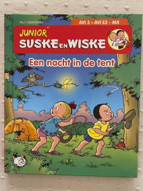 Suske en Wiske Junior : Een nacht in de tent, Livres, Livres pour enfants | Jeunesse | Moins de 10 ans, Enlèvement ou Envoi