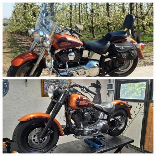 Harley Davidson Fatboy 1340cc EVO – 1996, Motoren, Motoren | Oldtimers, Chopper, 12 t/m 35 kW, 2 cilinders, Ophalen