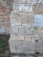 Terrastegels 20x20x2,5cm Zandsteen (+- 36m2), Tuin en Terras, Ophalen, Zo goed als nieuw, Terrastegels, Natuursteen