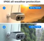 Wifi solar camera, Ophalen of Verzenden, Nieuw, Buitencamera