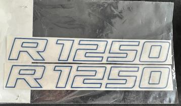 BMW R1250 snavel/tank sticker GS/GSA LC Blauw (laatste set) beschikbaar voor biedingen