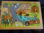 vintage Fisher Price houten puzzel / dieren van het bos, Kinderen en Baby's, Speelgoed | Fisher-Price, Ophalen of Verzenden, Gebruikt