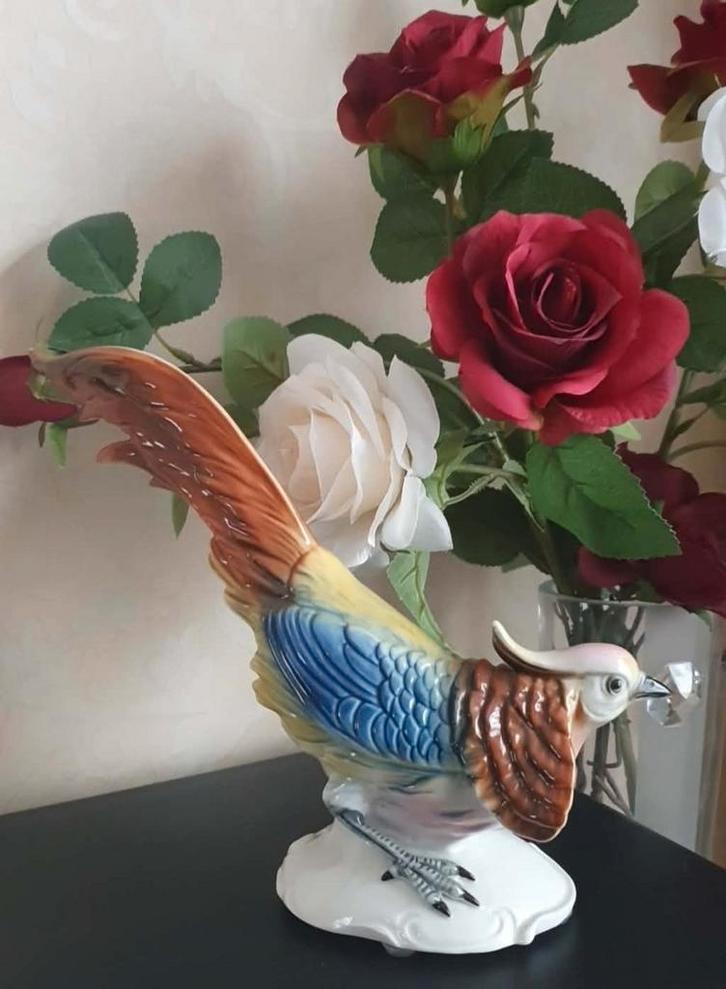 Karl Ens vintage grote korhoen., Antiek en Kunst, Curiosa en Brocante, Verzenden