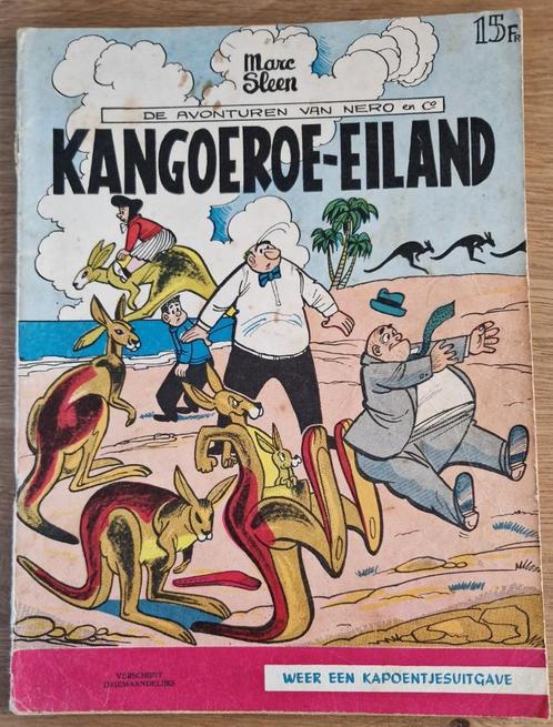 Nero - Kangoeroe-eiland -38-1e dr-1961 Strip, Boeken, Stripverhalen, Gelezen, Eén stripboek, Verzenden