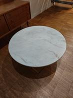 Salontafel marmer, Ophalen, Gebruikt, Rond