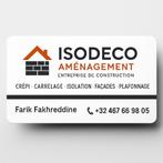 Façades  - isolation - crepi - peinture, Doe-het-zelf en Bouw, Isolatie en Afdichting, Ophalen of Verzenden