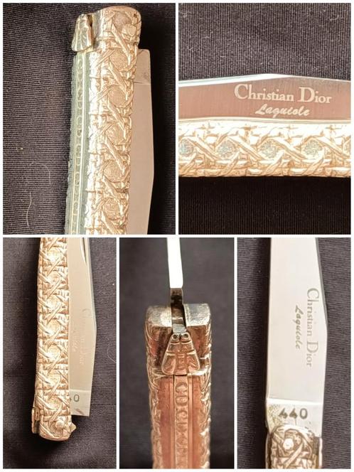 UITZONDERLIJK LAGUIOLE ZELDZAAM & FANTASTISCH CHRISTIAN DIO, Antiek en Kunst, Antiek | Zilver en Goud, Goud, Zilver, Ophalen
