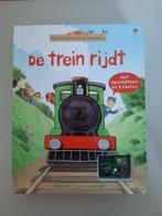 Boek De trein rijdt. Usborne., Boeken, Kinderboeken | Jeugd | onder 10 jaar, Non-fictie, Zo goed als nieuw, Ophalen