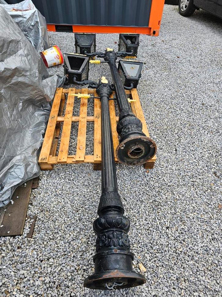 Antieke verlichtingspalen, Tuin en Terras, Buitenverlichting, Ophalen