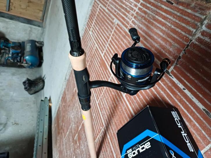 Greys hengel met matrix molen, Watersport en Boten, Hengelsport | Witvissen, Zo goed als nieuw, Molen, Ophalen of Verzenden