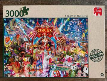 Jumbo puzzel ‘A night at the circus’ 3000 stukjes beschikbaar voor biedingen