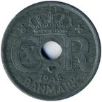 Denemarken 25 ore, 1945, Postzegels en Munten, Munten | Europa | Niet-Euromunten, Ophalen of Verzenden, Losse munt, Overige landen