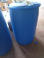 plastic vat, Tuin en Terras, Regentonnen, 150 liter of meer, Ophalen, Gebruikt, Kunststof