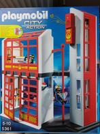 playmobil 5361brandweerkazerne met sirene, Ophalen of Verzenden, Gebruikt