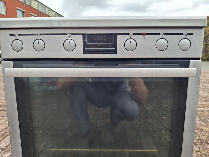 Steelgrey AEG Vitrokeramisch Fornuis -- Zeer goede staat, Elektronische apparatuur, Fornuizen, Zo goed als nieuw, Vrijstaand, Elektrisch