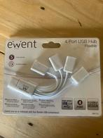 4 port usb, Computers en Software, Ophalen of Verzenden, Nieuw, Ewent