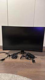 MSI Optix G27CQ4 - WQHD Curved Monitor - 165hz - 27 Inch, Computers en Software, Monitoren, Gebruikt, VA, Ingebouwde speakers