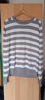 *hm Logg*l gestreepte trui, Kleding | Dames, H&M, Wit, Maat 42/44 (L), Ophalen of Verzenden
