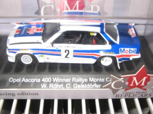 opel ascona rallywagens op 1/43, Hobby en Vrije tijd, Modelauto's | 1:43, Nieuw, Auto, Overige merken, Ophalen of Verzenden