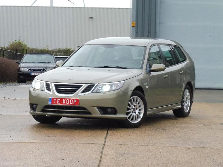 Saab 9-3, 1.9 TiD, 2007, Station, 140000km, Garantie ..., Autos, Saab, Entreprise, Achat, Saab 9-3, ABS, Airbags, Air conditionné