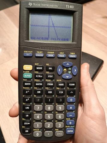 TI-83 grafische rekenmachine beschikbaar voor biedingen