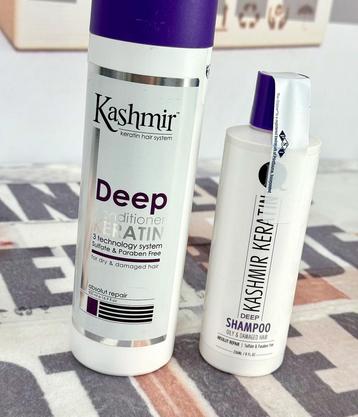 Kashmir Keratin Deep Shampoo + Conditioner - haarverzorging beschikbaar voor biedingen