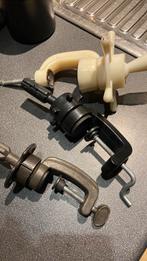 Klemmen oefenhoofd, Handtassen en Accessoires, Uiterlijk | Haarverzorging, Ophalen, Gebruikt