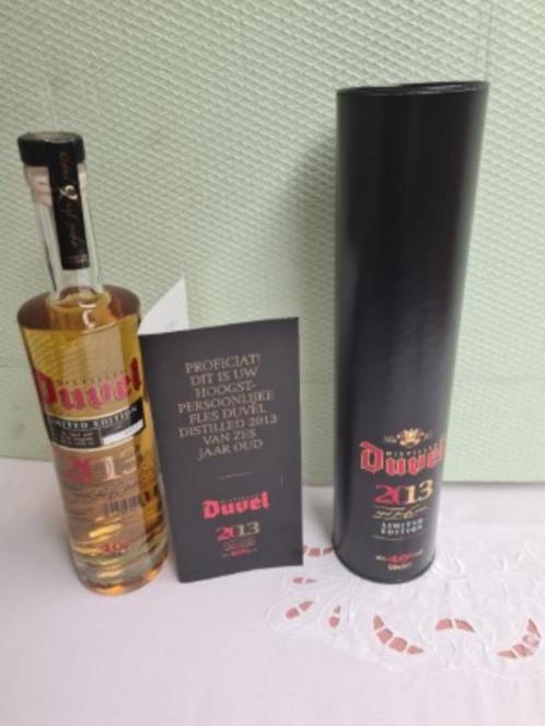 Duvel whisky Distilled 2013 limited edition, Verzamelen, Biermerken, Nieuw, Duvel, Ophalen