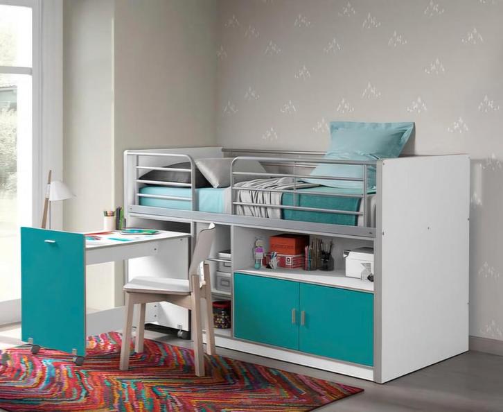 Emob, Kinderen en Baby's, Kinderkamer | Stapelbedden en Hoogslapers, Zo goed als nieuw, Hoogslaper, Ophalen