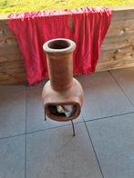 Terracotta tuinkachel nooit gebruikt, Ophalen, Zo goed als nieuw