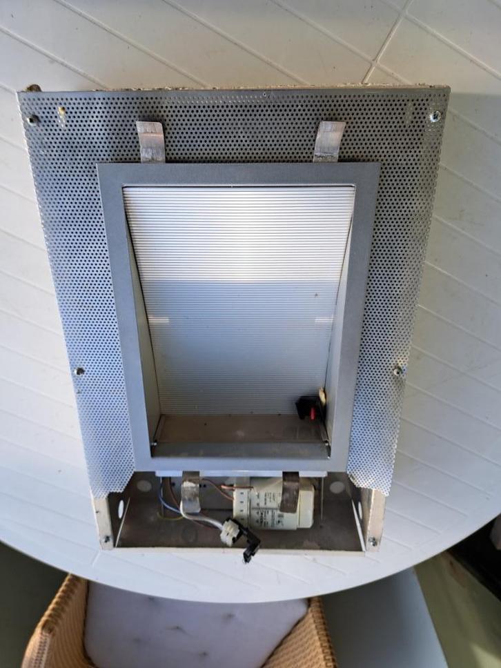 verlichting, Huis en Inrichting, Lampen | Hanglampen, Gebruikt, Minder dan 50 cm, Metaal, Ophalen