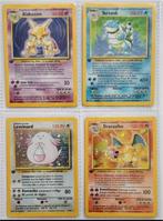 Pokemon Wizards Base 102 volledige editie 1, Hobby en Vrije tijd, Ophalen of Verzenden, Zo goed als nieuw, Meerdere kaarten, Foil