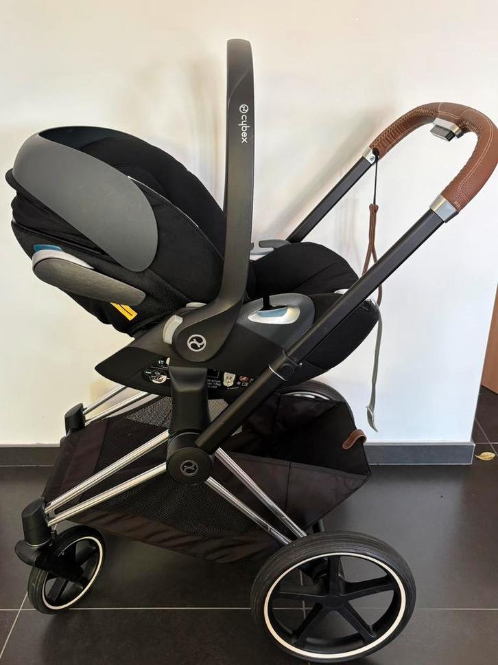 Poussette Cybex Priam, Enfants & Bébés, Poussettes & Combinaisons, Utilisé, Poussette combi, Autres marques, Avec siège auto, Avec nacelle