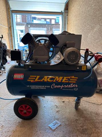 Compresseur 100L lacme, Enlèvement ou Envoi, Comme neuf