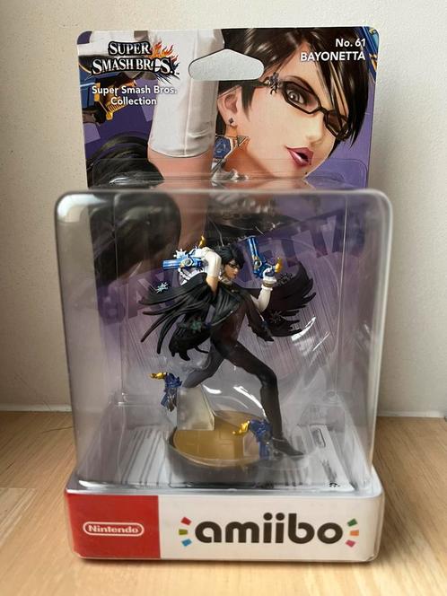 Amiibo Bayonetta N.61 (Super Smash Bros), Games en Spelcomputers, Games | Nintendo Switch, Nieuw, Ophalen