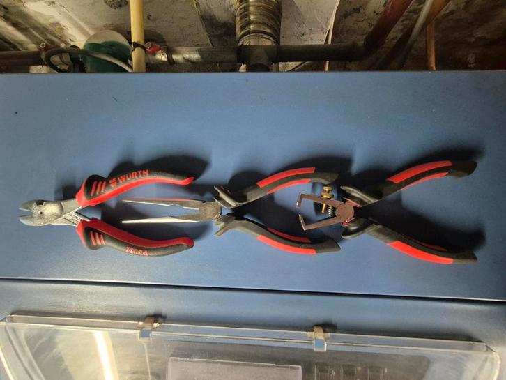 Tangen set Wuth Zebra / Cimco..., Doe-het-zelf en Bouw, Gereedschap | Handgereedschap, Ophalen of Verzenden