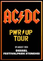 BILLETS AC/DC - POWER UP TOUR - 09-08-24 DESSEL, Hard Rock ou Metal, Trois personnes ou plus, Août