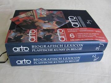ARTO Lexicon Belgische kunstenaars Gratis verzending België beschikbaar voor biedingen