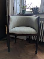 Siège baquet en acajou / Mahoniehouten kuipfauteuil, Antiek en Kunst, Antiek | Meubels | Stoelen en Sofa's, Ophalen