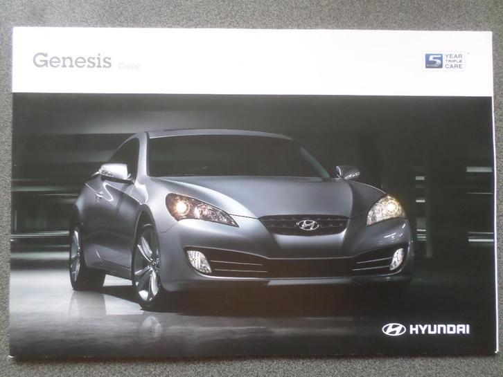 Hyundai Genesis 2011 Brochure - FRANS, Boeken, Auto's | Folders en Tijdschriften, Ophalen