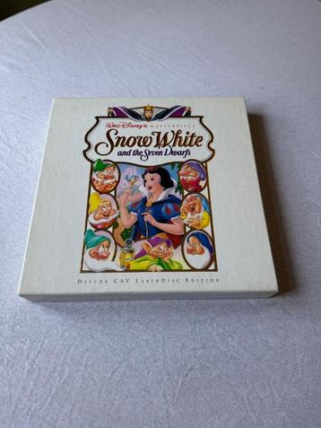 Snow White Laserdisc Boxset beschikbaar voor biedingen