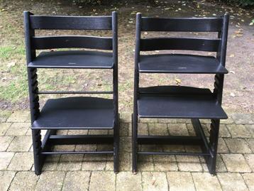 Stokke Tripp Trapp set van 2 in zwart beschikbaar voor biedingen
