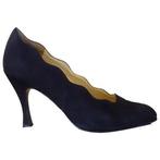 zeer elegante zwarte pump, daim CHARLES JOURDAN - mt 35.5, Kleding | Dames, Pumps, Zwart, Charles Jourdan, Ophalen of Verzenden