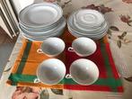 Franse Limoges koffie en eetservies voor 4 pers. Nieuw., Antiek en Kunst, Ophalen