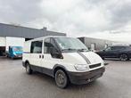 Ford Transit 2.0 tdci - LICHTE VRACH Dubbele cabine 6 PL, 100 kW, Testrit aan huis, Monovolume, Zwart