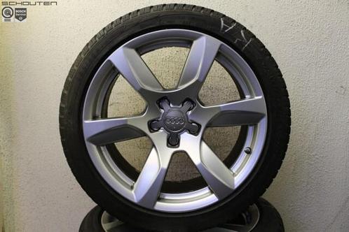 Audi R8 / Breedset / 18 inch / Dunlop Winter / TPMS  Z.G.A.N, Auto-onderdelen, Banden en Velgen, Banden en Velgen, Winterbanden