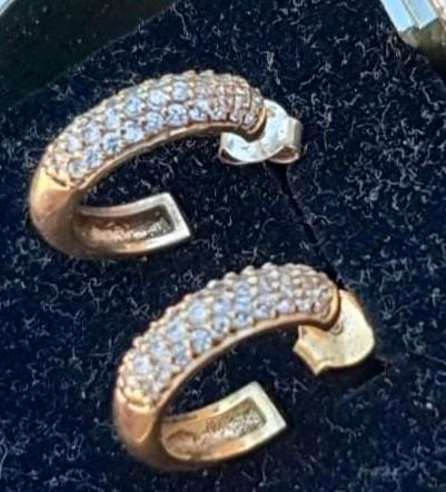 Antieke Oorbellen., Handtassen en Accessoires, Oorbellen, Ophalen of Verzenden