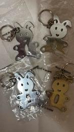 Set van 4 nieuwe konijnsleutelhangers  samen voor € 4,00, Ophalen of Verzenden, Nieuw