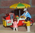 Stand mobile hot-dog Playmobil, Comme neuf, Ensemble complet, Enlèvement ou Envoi